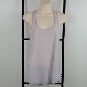 Lululemon athletica tank top shirt lavender color women size 6